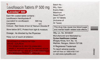 Levoday 500 Tablet 10