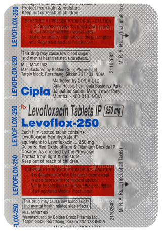 Levoflox 250 Tablet 10