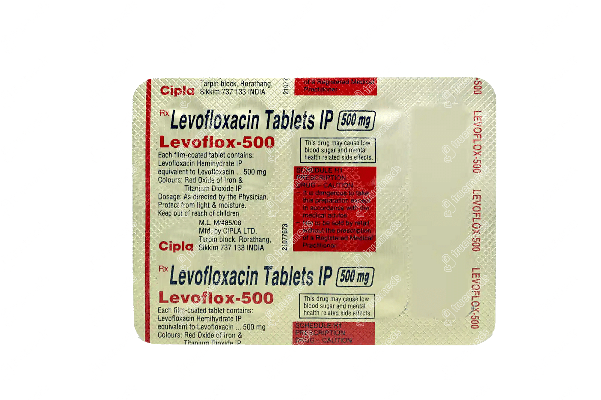 Levoflox 500 MG | Order Levoflox 500 MG Tablet Online At Truemeds