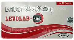 Levolab 500 Mg Tablet 10