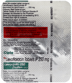 Levoquin 250 Tablet 5 Levoquin 250 Tablet 5