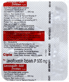 Levoquin 500 Tablet 5