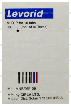 Levorid Tablet 10 Levorid Tablet 10