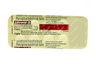 Levorid D 2.5/10 MG Tablet 10