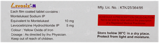 Levosiz M Tablet 15