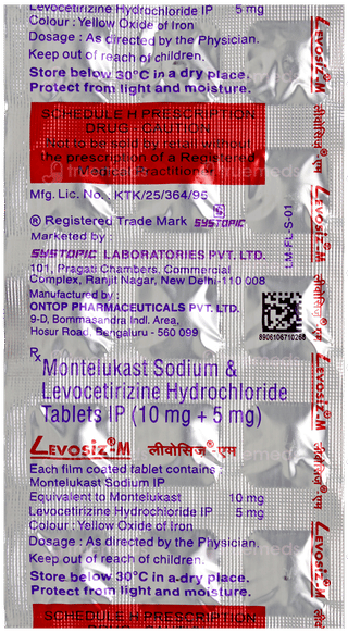Levosiz M Tablet 15