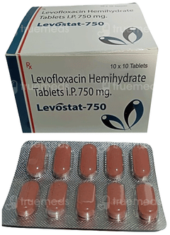 Levostat 750 Mg Tablet 10