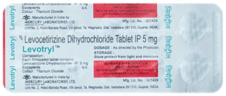 Levotryl 5 Mg Tablet 10