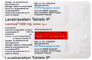Levroxa 1000mg Tablet 10