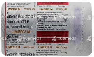 Limer M 2/500 MG Tablet 10