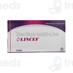 Lincef 200/600 MG Tablet 10