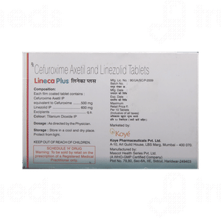 Lineca Plus 500/600 MG Tablet 10