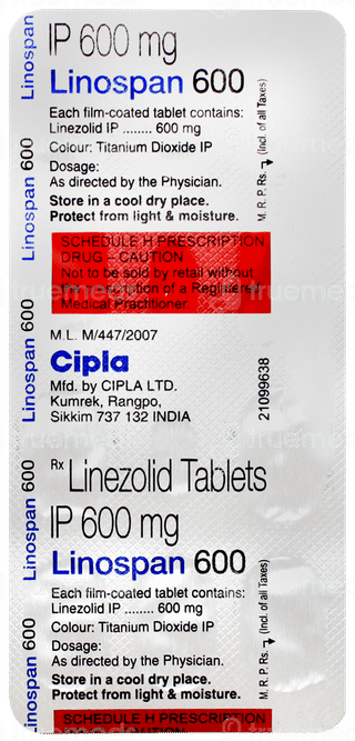 Linospan 600 Tablet 10