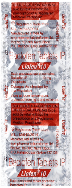 Liofen 10 Tablet 10
