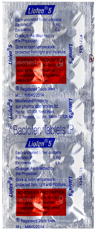 Liofen 5 Tablet 10