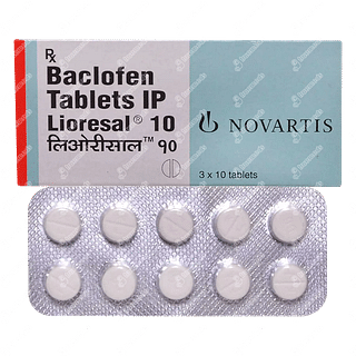 Lioresal 10 MG Tablet 10