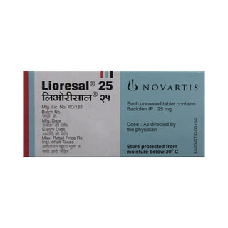 Lioresal 25 Tablet 10