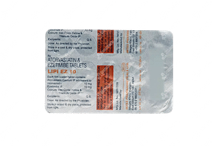 Lipi Ez 10/10 MG Tablet 15