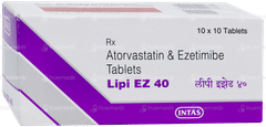 Lipi Ez 40 Tablet 10 Lipi Ez 40 Tablet 10