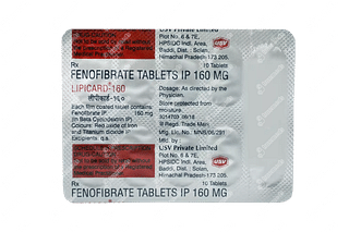 Lipicard 160 Tablet 10