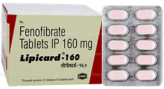 Lipicard 160 Tablet 10