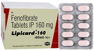 Lipicard 160 Tablet 10