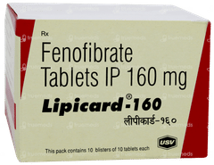 Lipicard 160 Tablet 10