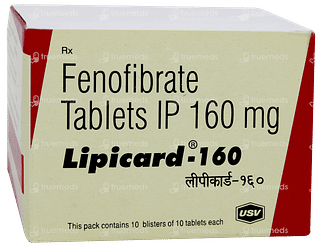 Lipicard 160 Tablet 10