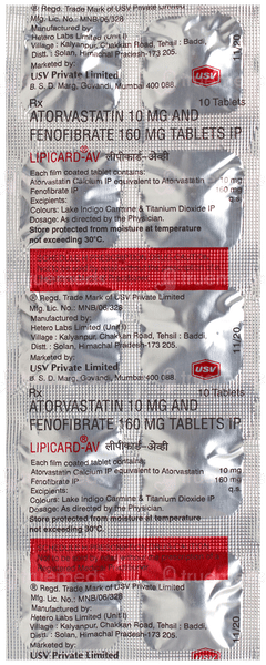 Lipicard Av Tablet 10