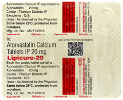 Lipicure 20 Tablet 15 Lipicure 20 Tablet 15