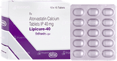 Lipicure 40 Tablet 15