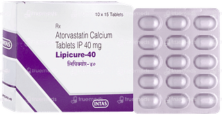 Lipicure 40 Tablet 15