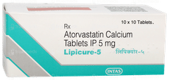 Lipicure 5 Tablet 10 Lipicure 5 Tablet 10