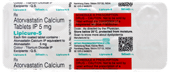 Lipicure 5 Tablet 10 Lipicure 5 Tablet 10
