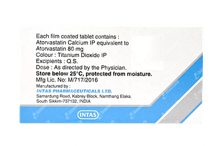 Lipicure 80 MG Tablet 10