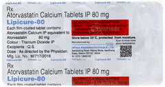 Lipicure 80 Tablet 10