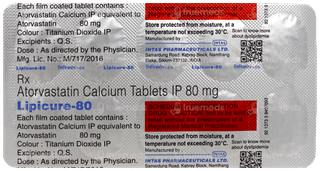 Lipicure 80 Tablet 10