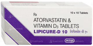 Lipicure D 10 Tablet 10