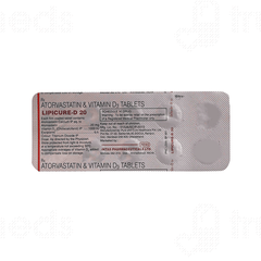 Lipicure D 20 Tablet 10