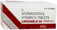 Lipicure D 20 Tablet 10 Lipicure D 20 Tablet 10