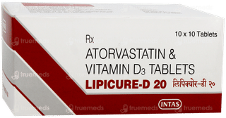 Lipicure D 20 Tablet 10