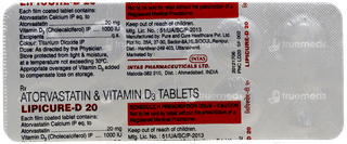 Lipicure D 20 Tablet 10
