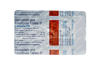 Lipicure Tg 10/160 MG Tablet 15