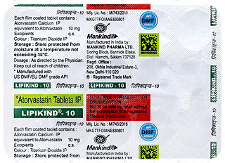 Lipikind 10 Tablet 15