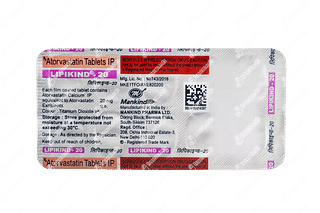 Lipikind 20 MG Tablet 10