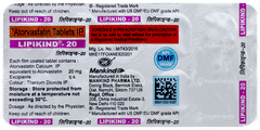 Lipikind 20 Tablet 10