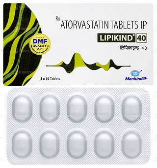 Lipikind 40 Tablet 10