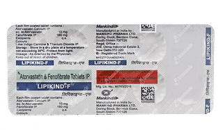 Lipikind F 10/160 MG Tablet 10