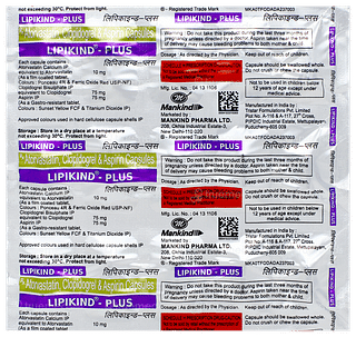 Lipikind Plus Capsule 15