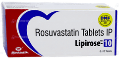 Lipirose 10 Tablet 10 Lipirose 10 Tablet 10